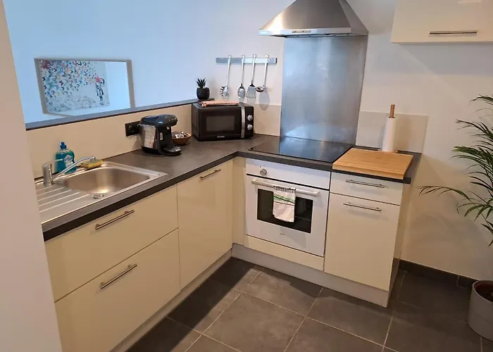 公寓 Bel Grande Terrasse Avec Parking A *