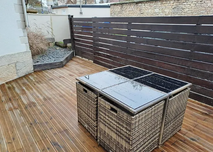 Apartment Bel Grande Terrasse Avec Parking A Dijon